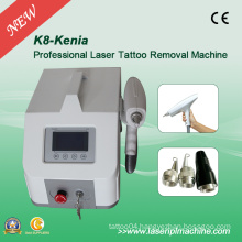 Portable Q Switch ND YAG 1064nm&532nm Tattoo Removal Machine